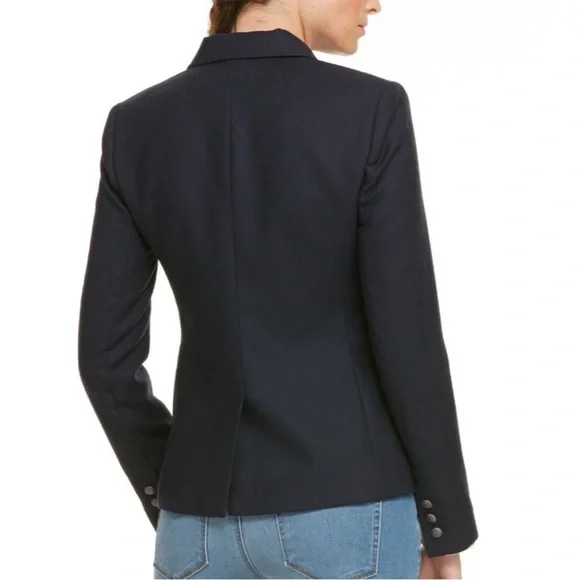 Vineyard Vines Collegiate Wool Blazer in Navy - Picture 8 of 8